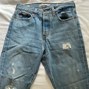 Levi wedgie straight fit jeans